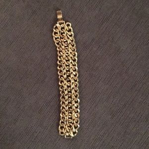 Banana republic gold chain bracelet